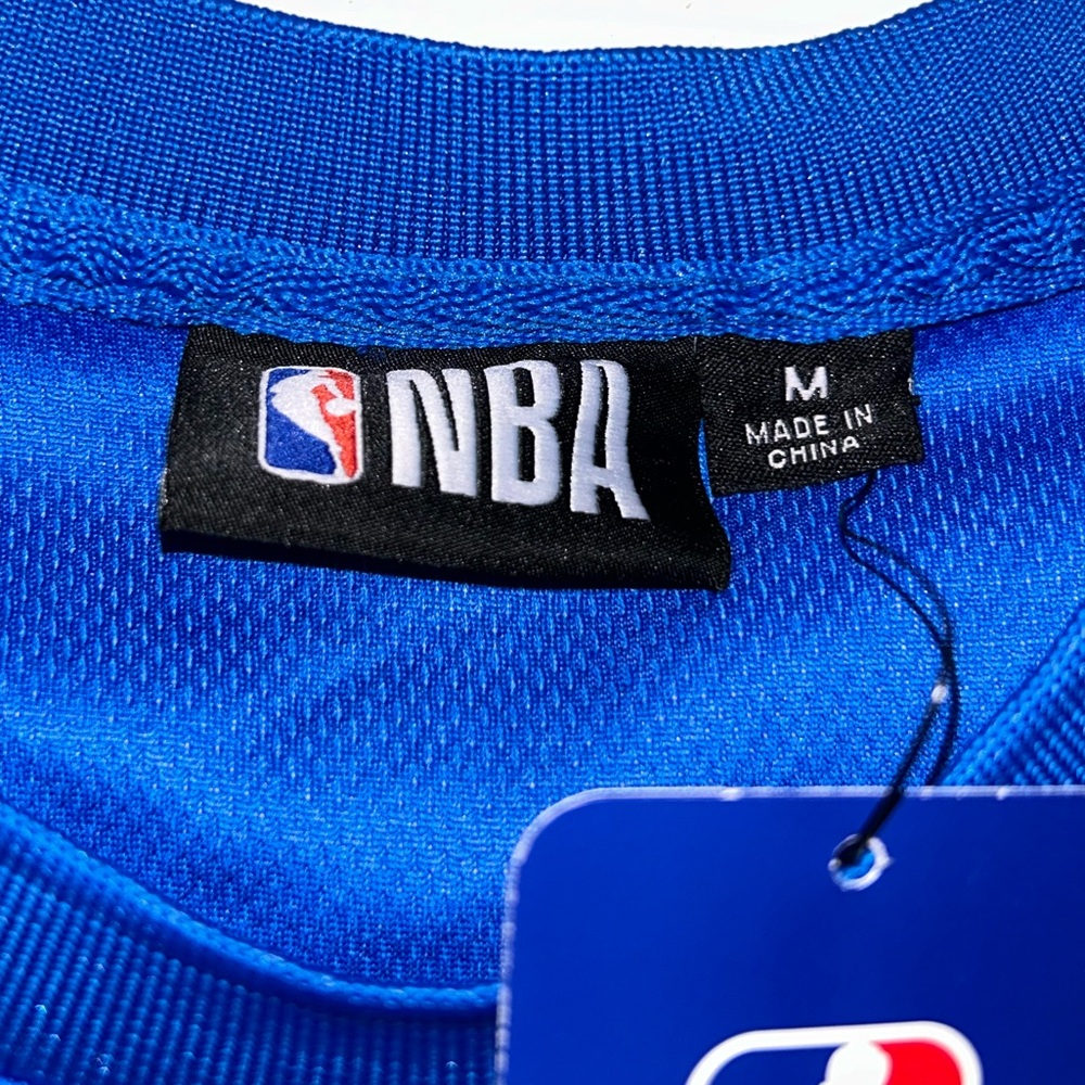 ๐ฝ๐ New York Knicks NBA Basketball Pinstripes Polyester Shirt ๐๏ธ๐ - Picture 6 of 16